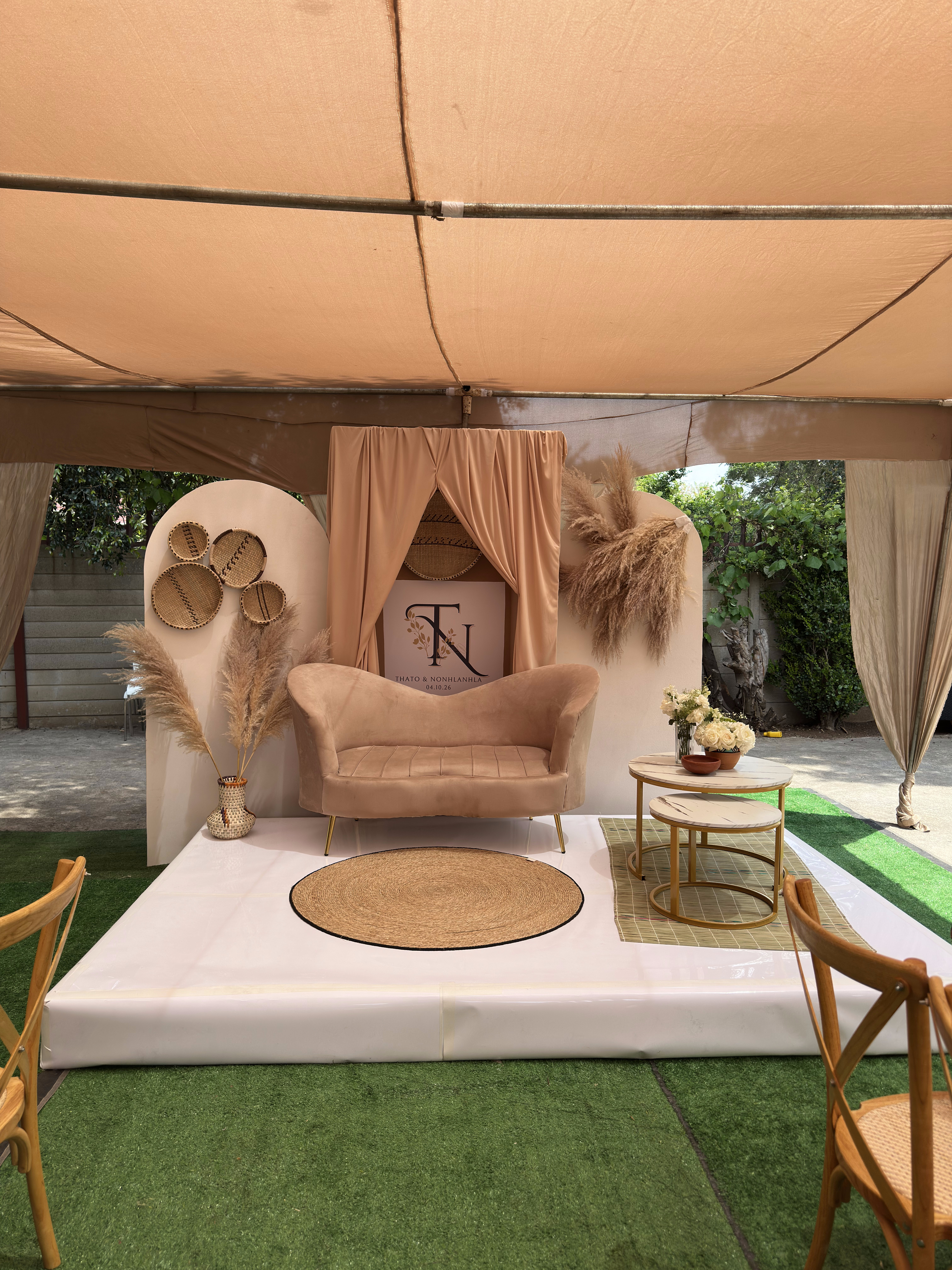 Traditional Wedding setup